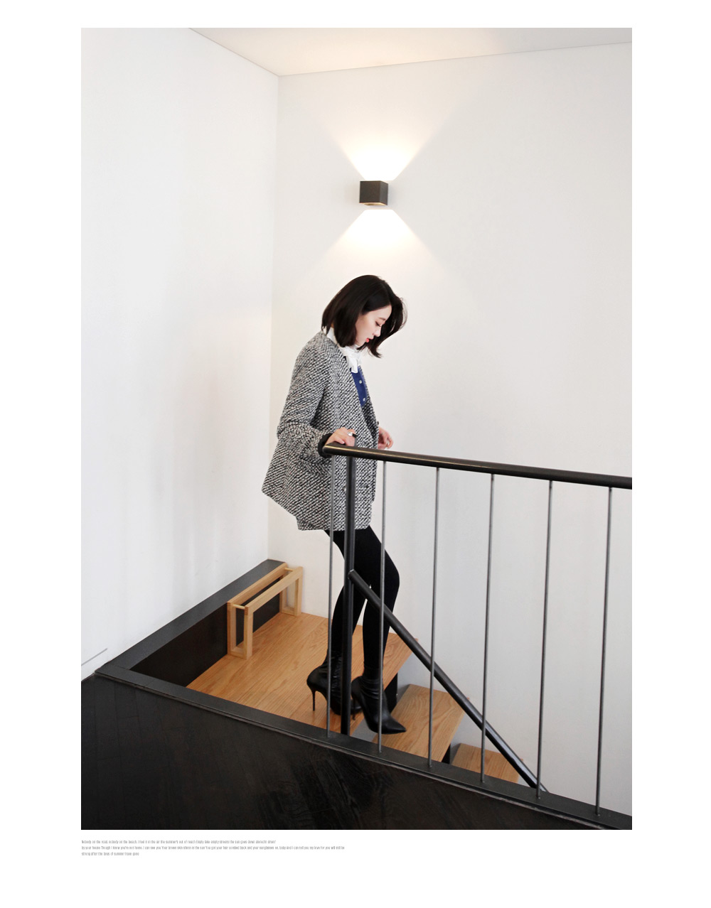 ラウンドネックアンゴラニットカーディガン・全4色 | DHOLIC | 詳細画像8