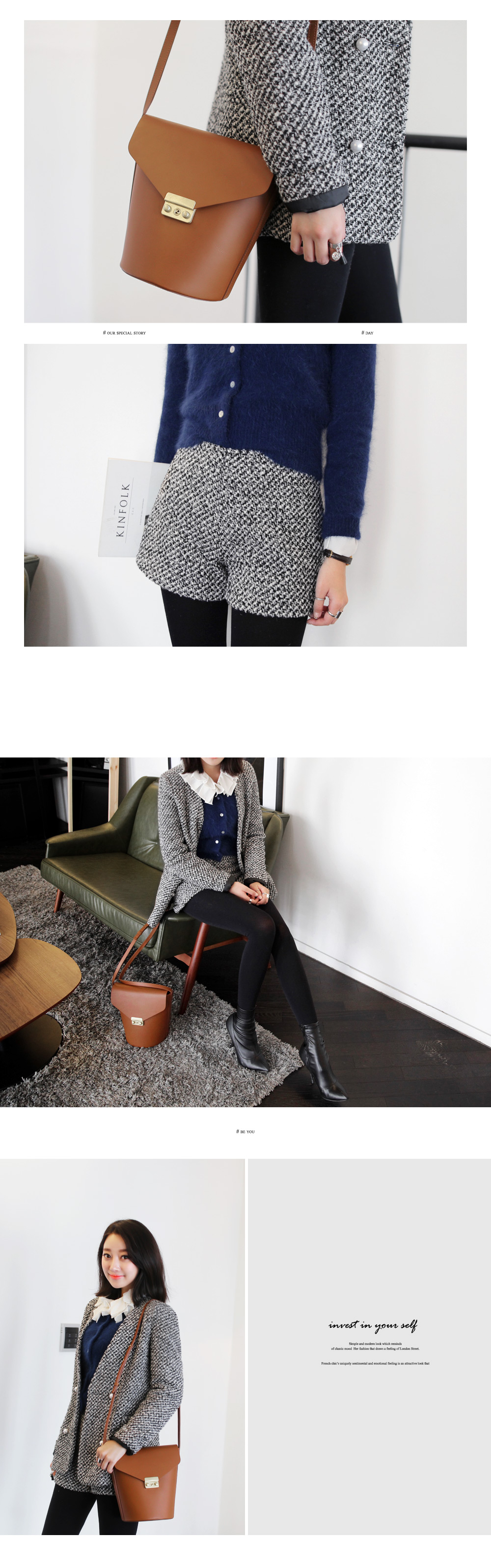 ラウンドネックアンゴラニットカーディガン・全4色 | DHOLIC | 詳細画像10