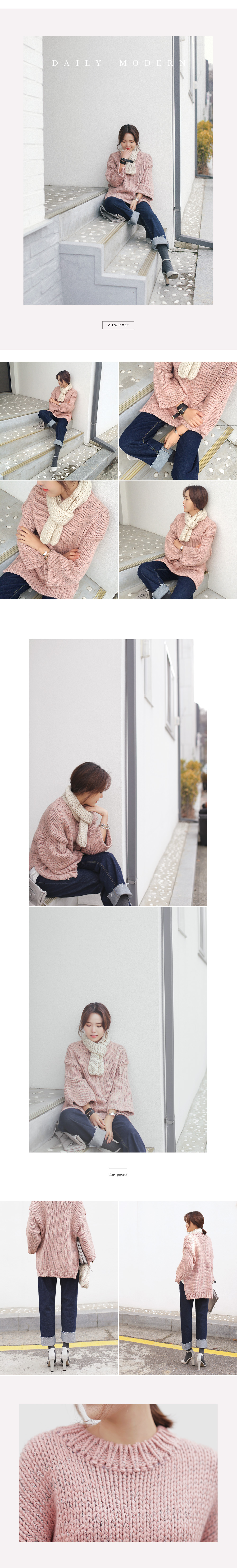 <font color=red><b>**雑誌mer6月号掲載**</b></font>フレイドヘムストレートフィットジーンズ・全1色 | DHOLIC | 詳細画像7