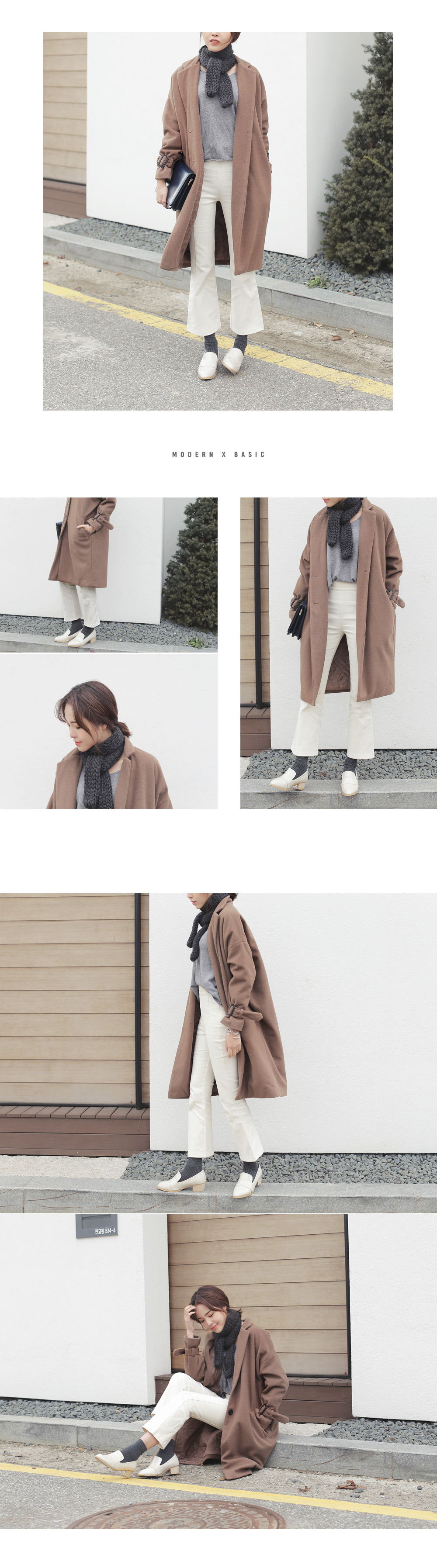 深Vネックフレアシルエットニットプルオーバー・全3色 | DHOLIC | 詳細画像3