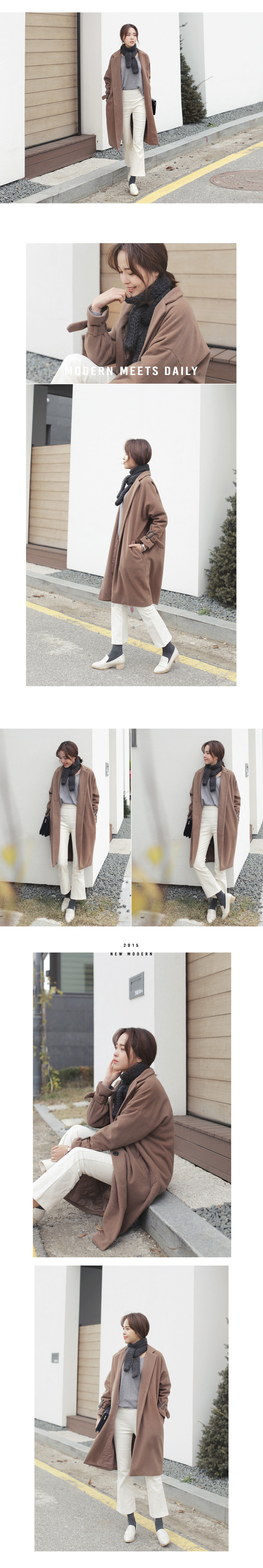 深Vネックフレアシルエットニットプルオーバー・全3色 | DHOLIC | 詳細画像6