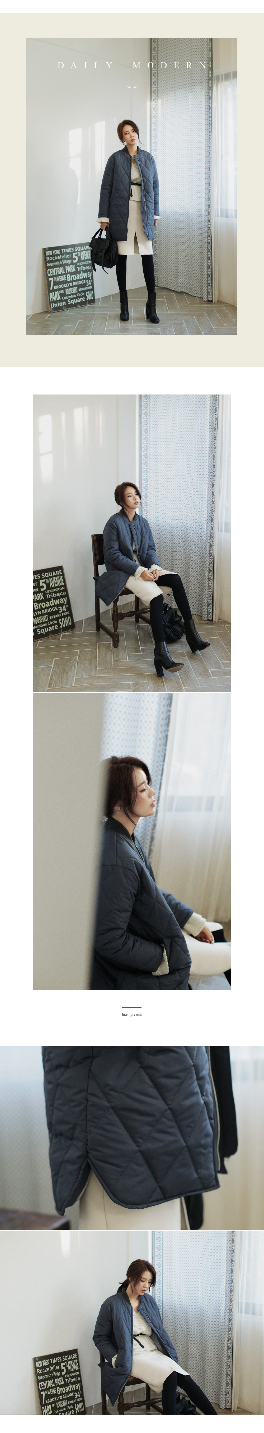 センタースリットハイウエストミディスカート・全3色 | DHOLIC | 詳細画像5