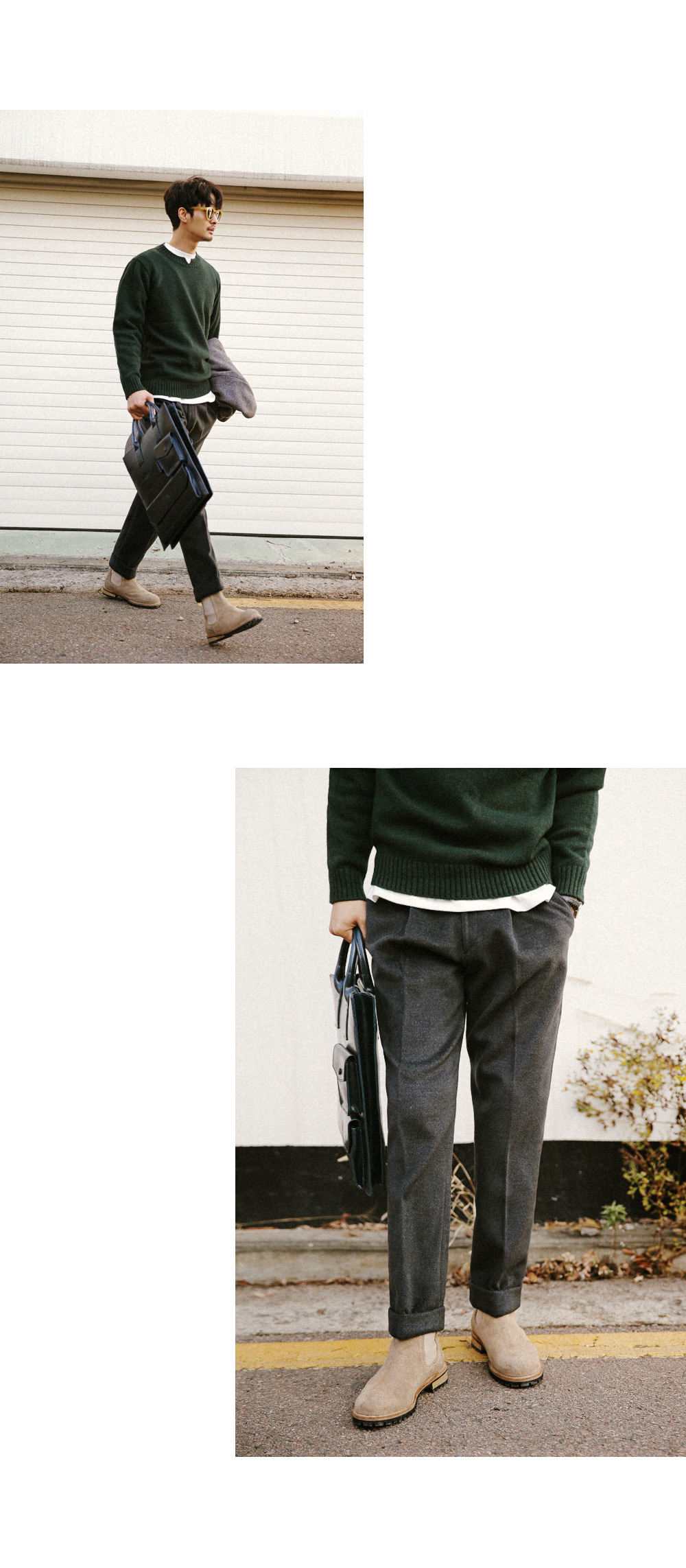 フェイクレザーマルチポケットハンドバッグ・全3色 | 詳細画像8