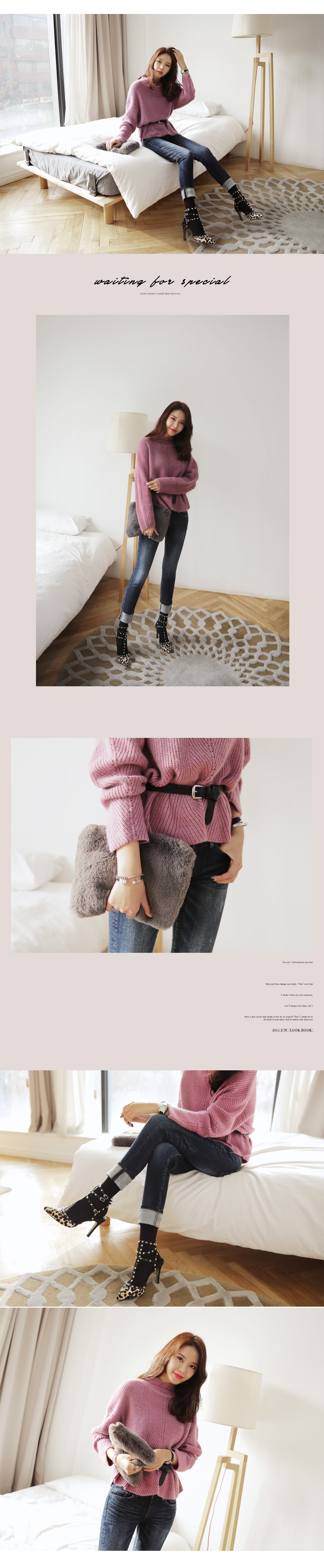 ディープブルーウォッシュドデニムスキニーパンツ・全1色 | DHOLIC | 詳細画像9