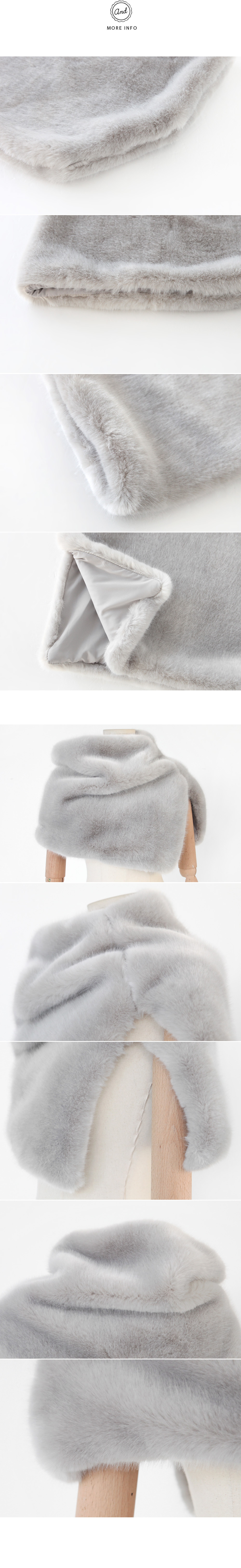 フェイクファーワイドスヌード・全2色 | DHOLIC | 詳細画像4