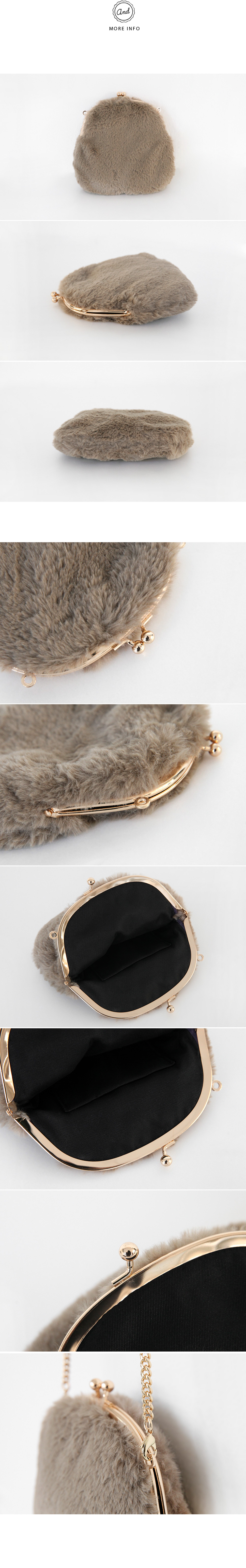 フェイクファーがま口チェーンバッグ・全4色 | DHOLIC | 詳細画像22