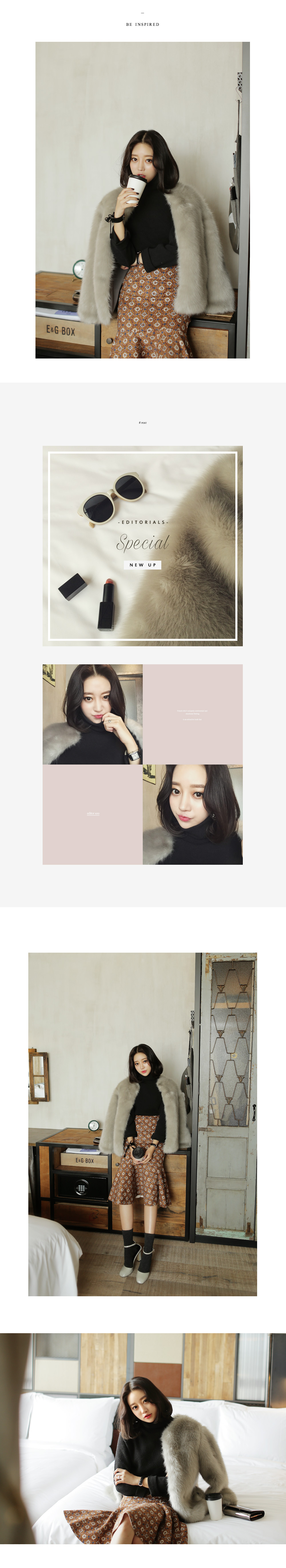 アンティークパターンマーメイドミモレ丈スカート・全3色 | DHOLIC | 詳細画像3