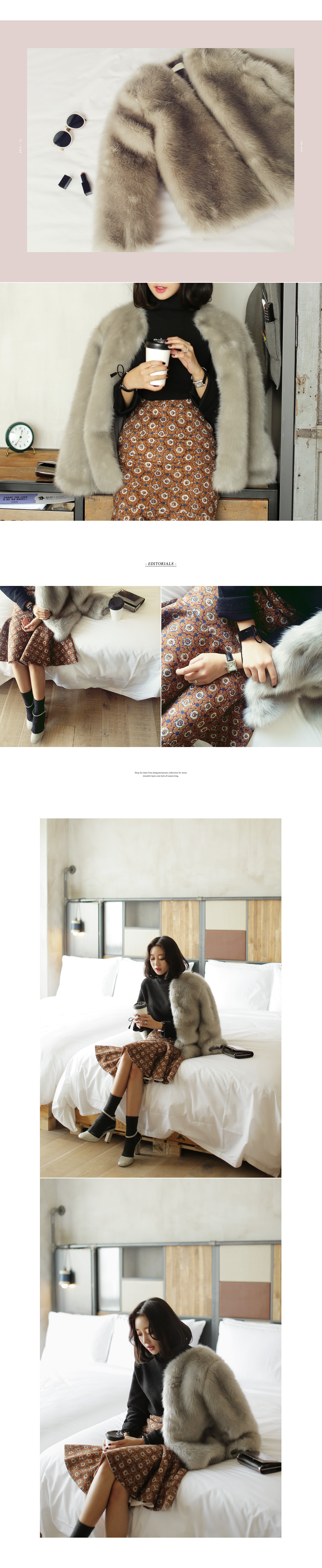 アンティークパターンマーメイドミモレ丈スカート・全3色 | DHOLIC | 詳細画像5