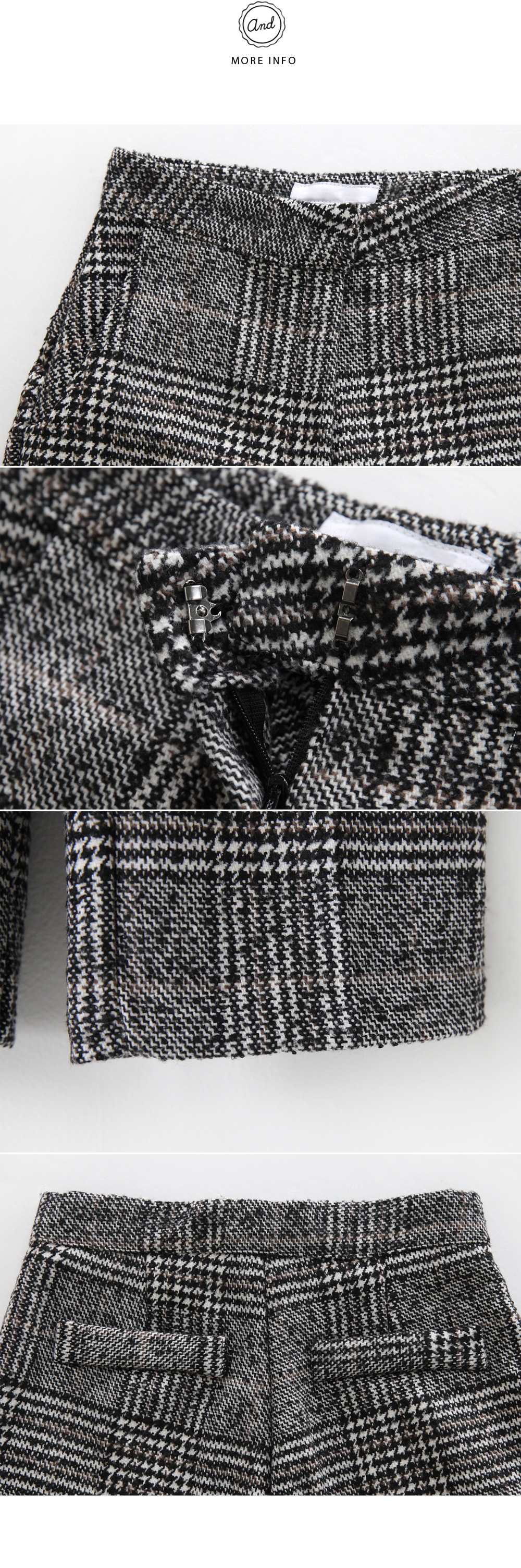 ハイウエストストレートフィットクロップドパンツ・全3色 | DHOLIC | 詳細画像13