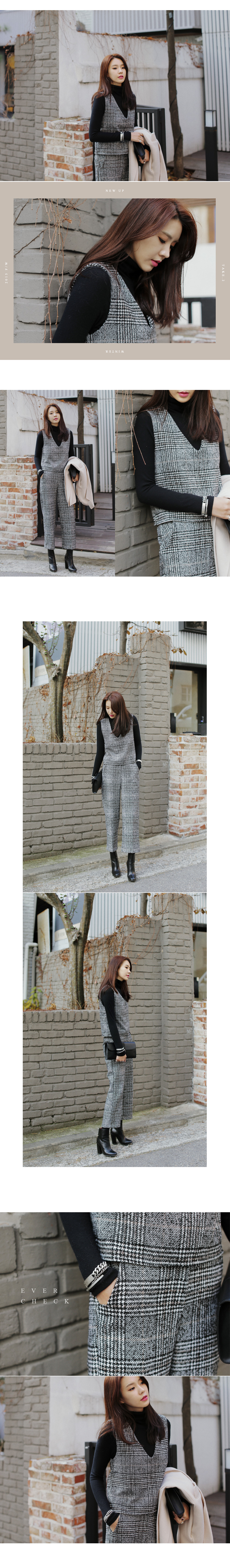 ハイウエストストレートフィットクロップドパンツ・全3色 | DHOLIC | 詳細画像2