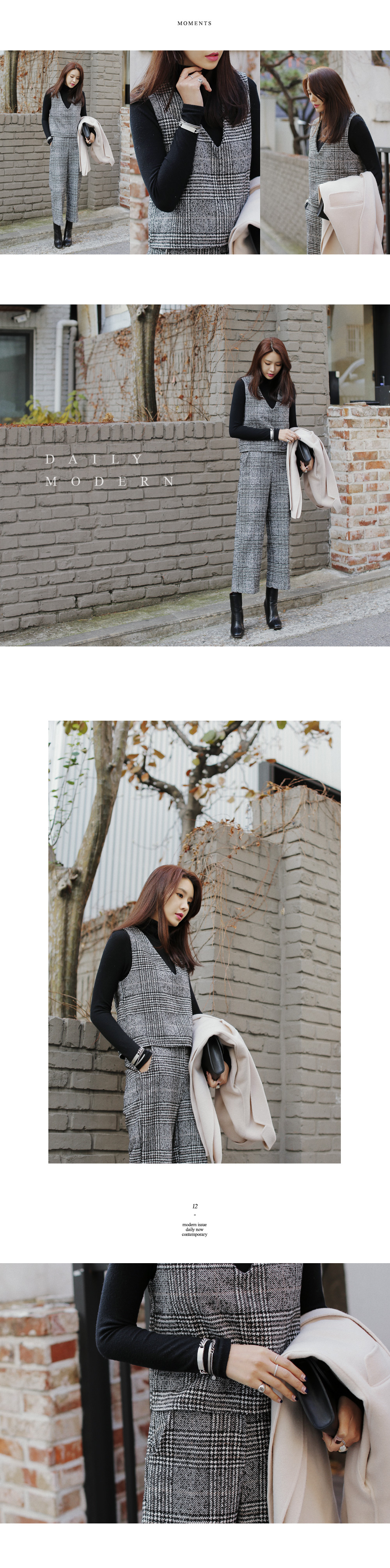 Vネッククロップド丈スリーブレス・全3色 | DHOLIC | 詳細画像4