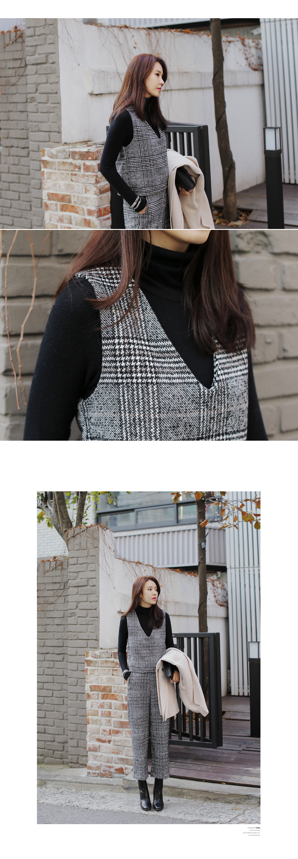 Vネッククロップド丈スリーブレス・全3色 | DHOLIC | 詳細画像5