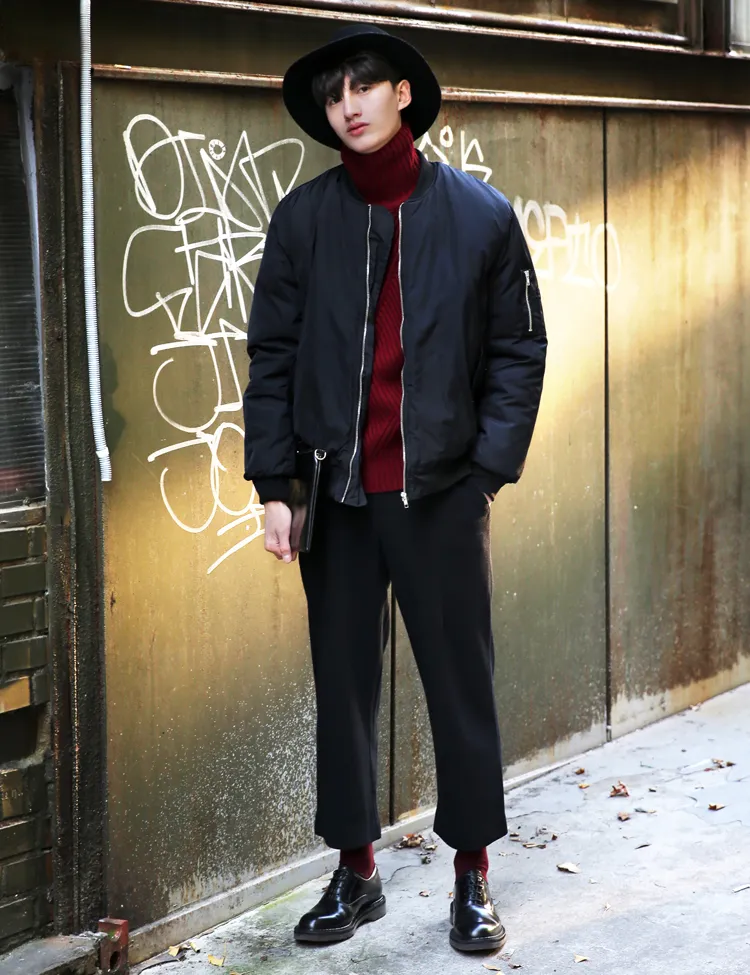 ベーシックMA-1ジャンパー・全2色 | 詳細画像1