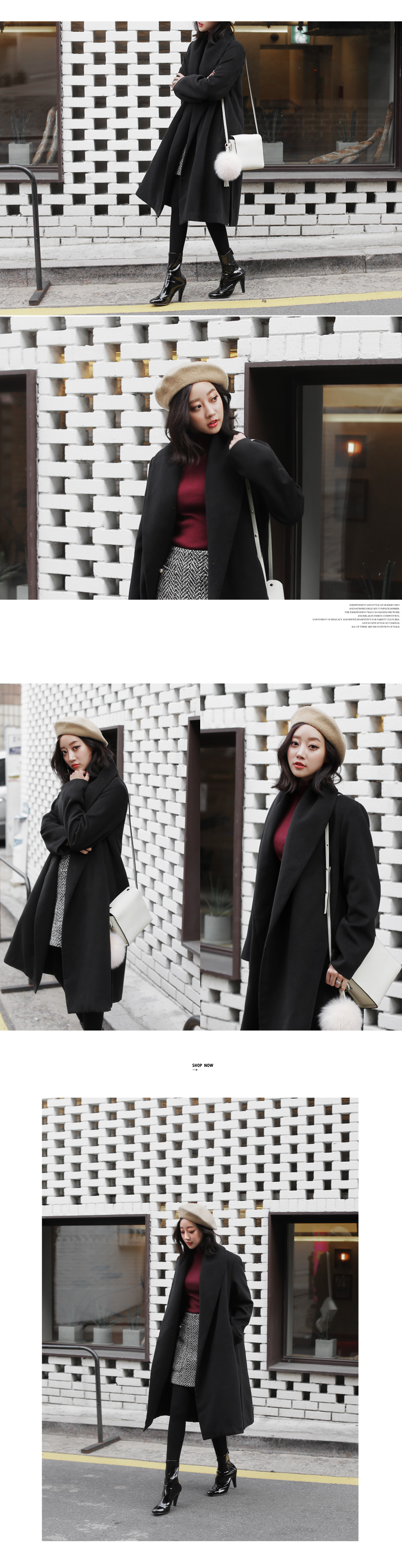 フリルハイネックリブニットプルオーバー・全5色 | DHOLIC | 詳細画像12