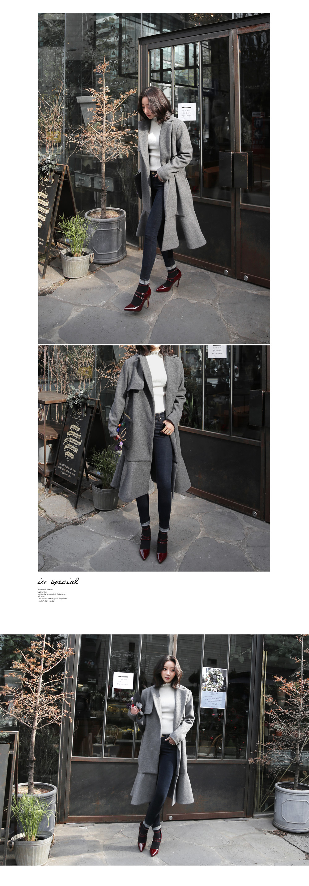 フリルハイネックリブニットプルオーバー・全5色 | DHOLIC | 詳細画像15