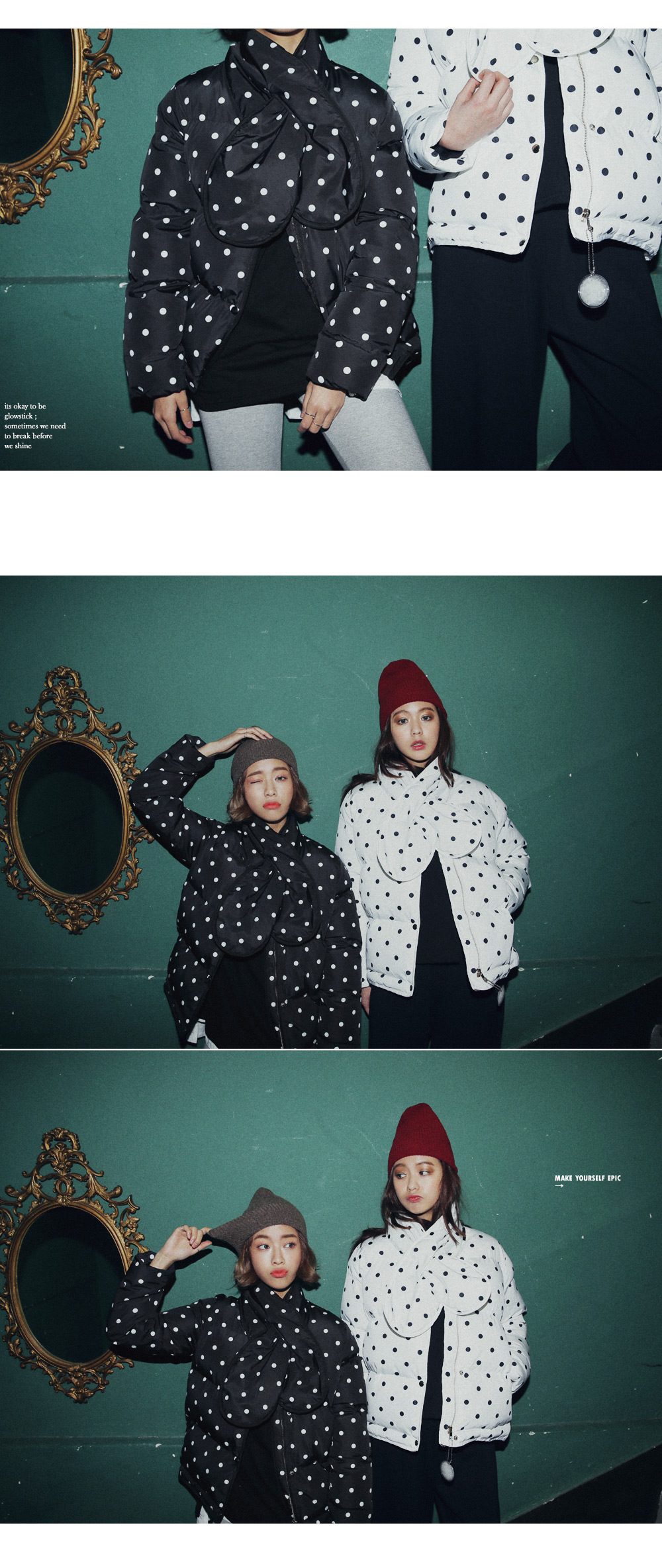 裏起毛プルオーバー&ワイドパンツセットアップ・全2色 | DHOLIC | 詳細画像10