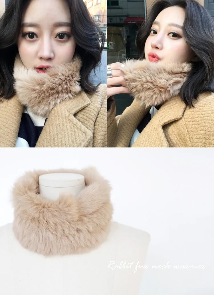 ラビットファーネックウォーマー・全3色 | DHOLIC | 詳細画像1