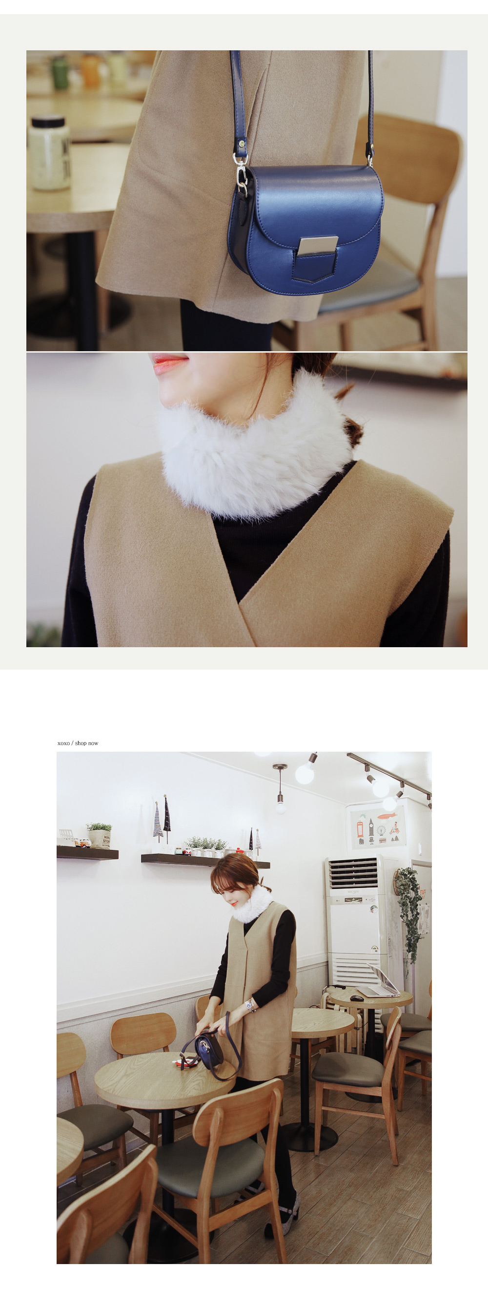 ラビットファーネックウォーマー・全3色 | DHOLIC | 詳細画像3