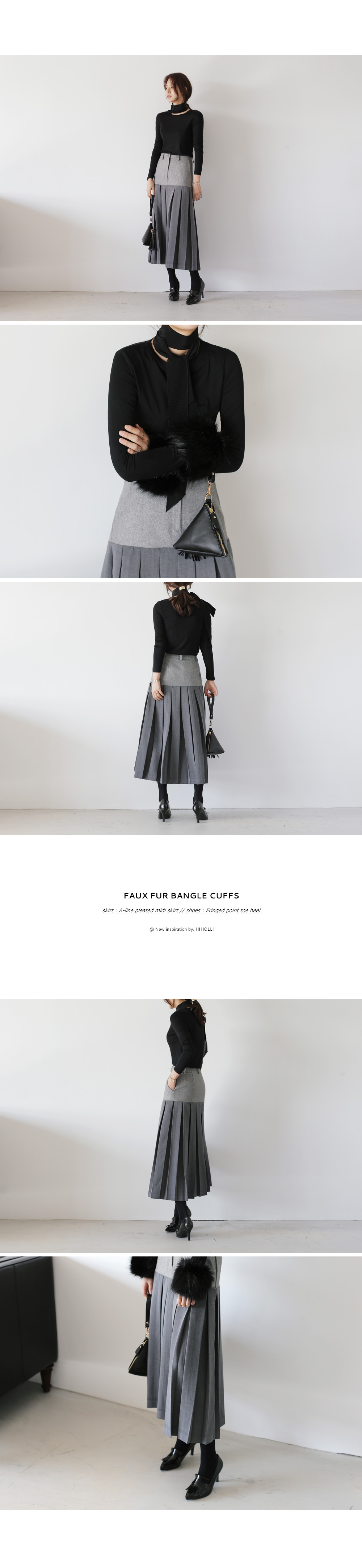 フェイクファーボリュームカフス・全4色 | DHOLIC PLUS | 詳細画像4