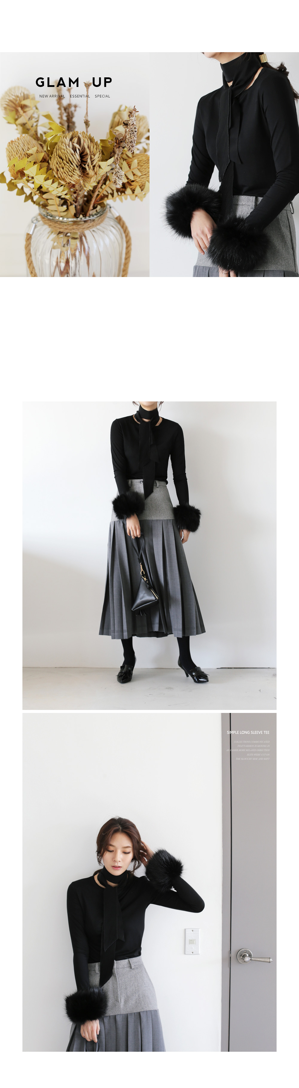 フェイクファーボリュームカフス・全4色 | DHOLIC PLUS | 詳細画像5