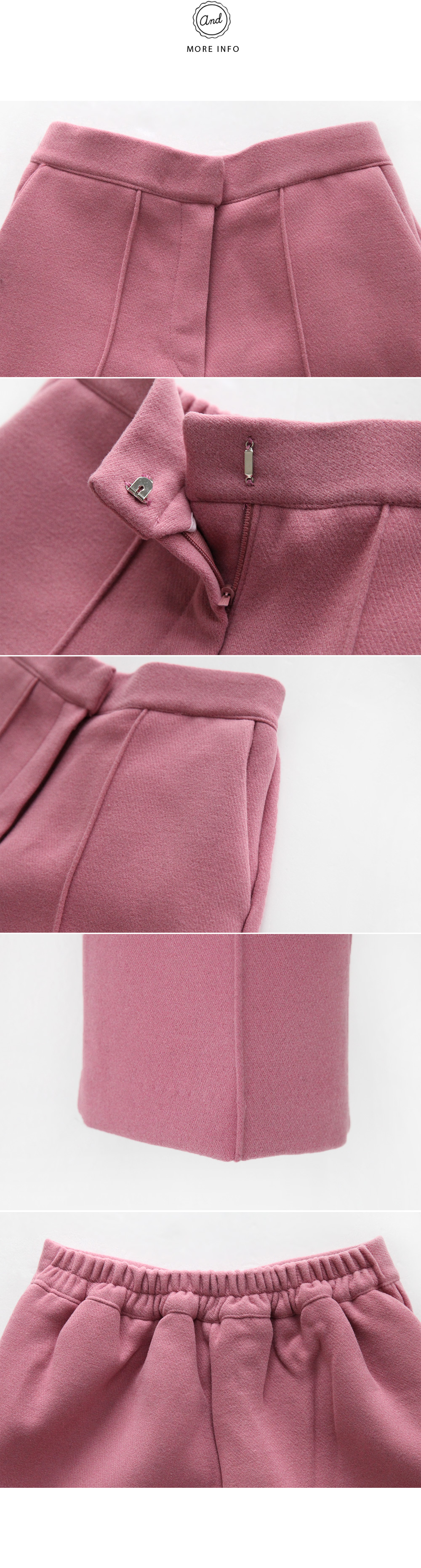 センタープレスハイウエストストレートパンツ・全3色 | DHOLIC | 詳細画像12