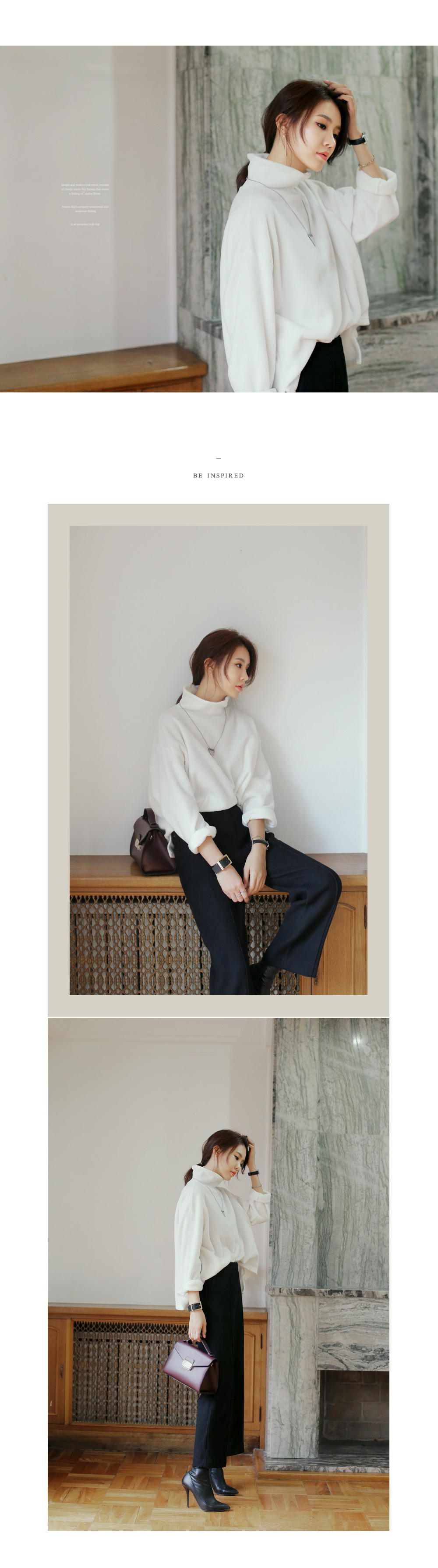 センタープレスハイウエストストレートパンツ・全3色 | DHOLIC | 詳細画像5