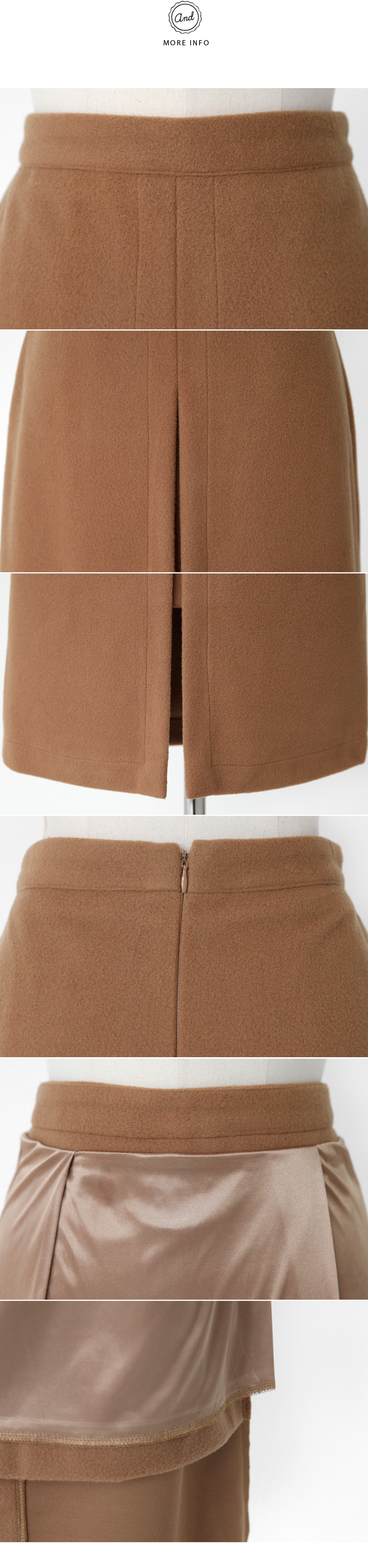 センタースリットミモレ丈スカート・全2色 | DHOLIC | 詳細画像9