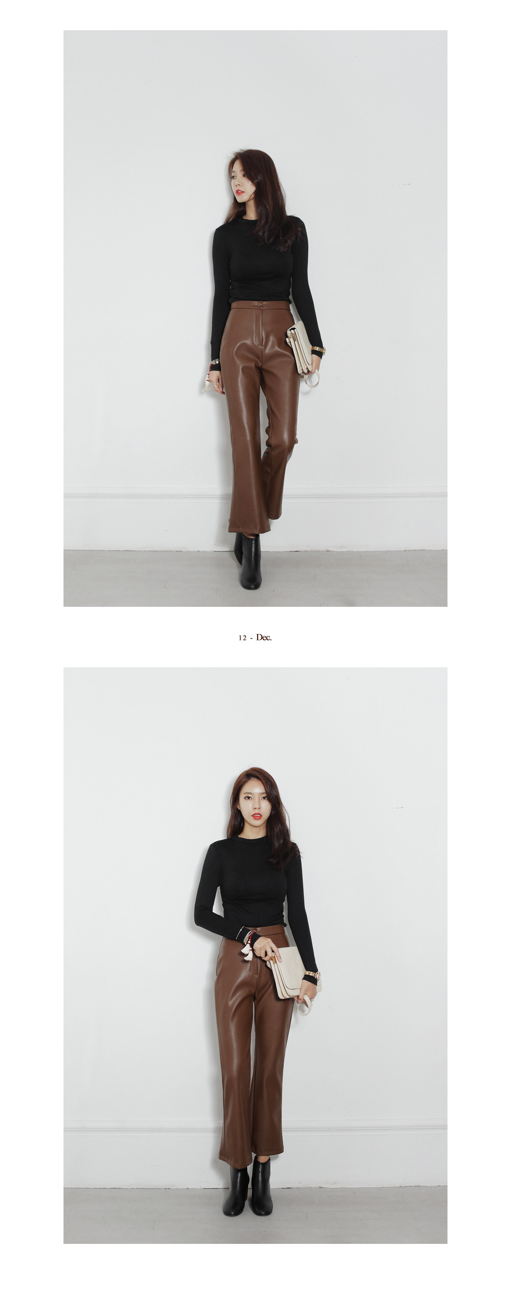 ツーマテリアルショートブーツ・全1色 | DHOLIC | 詳細画像4