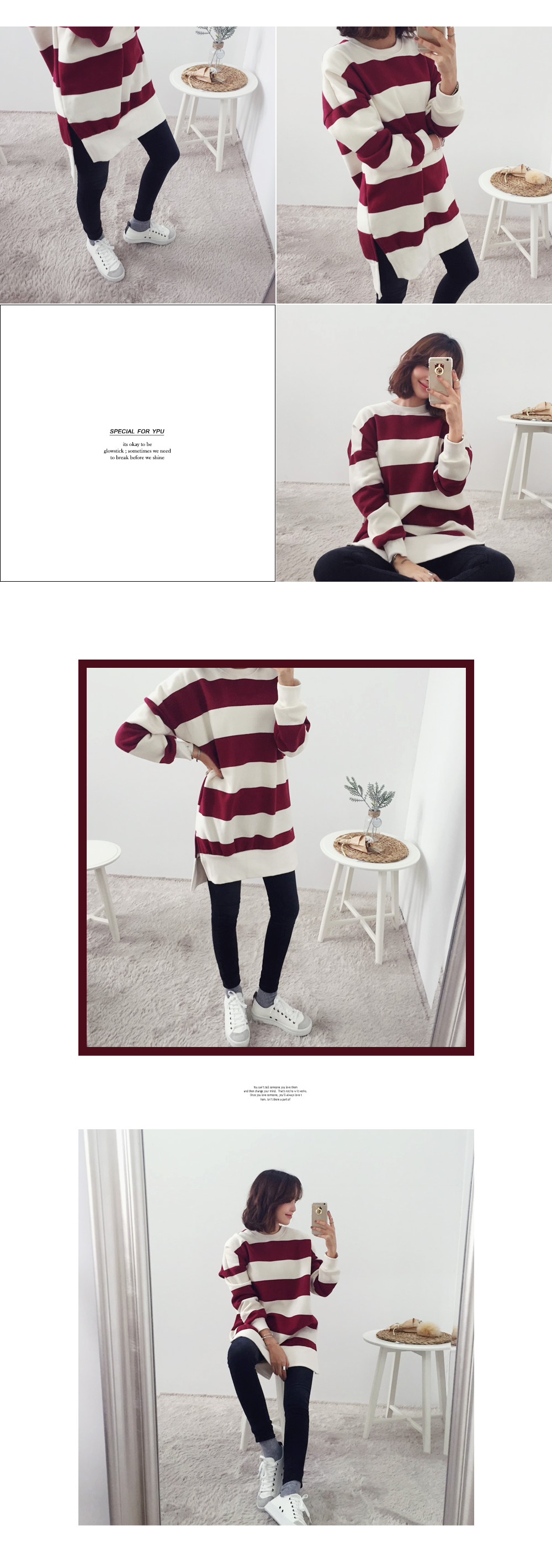 裏起毛ダメージディテールデニムスキニーパンツ・全1色 | DHOLIC | 詳細画像6