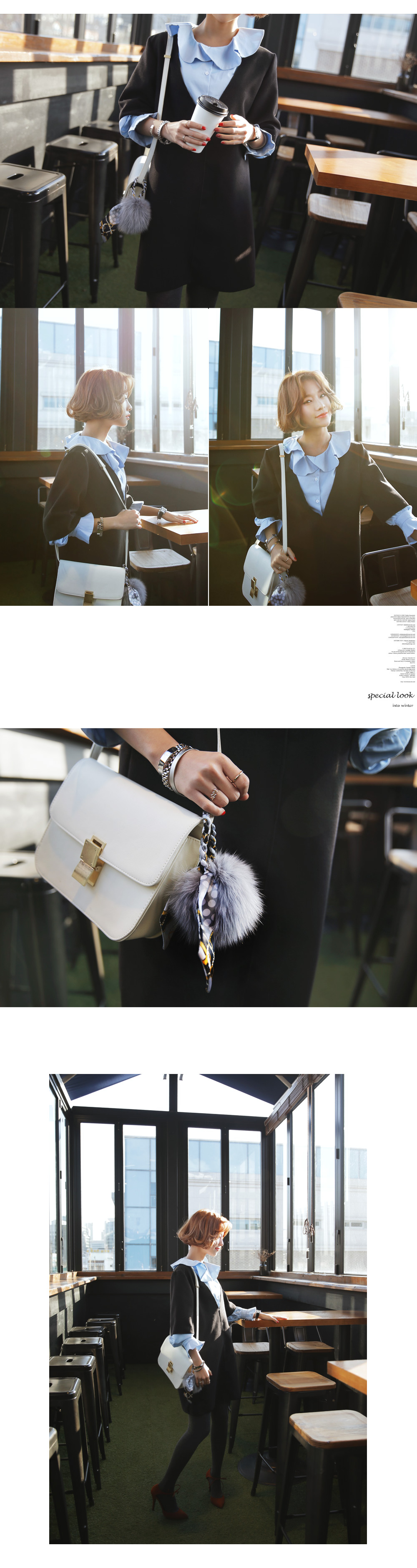 リアルポンポンファー＆スカーフチャーム・全5色 | DHOLIC | 詳細画像9