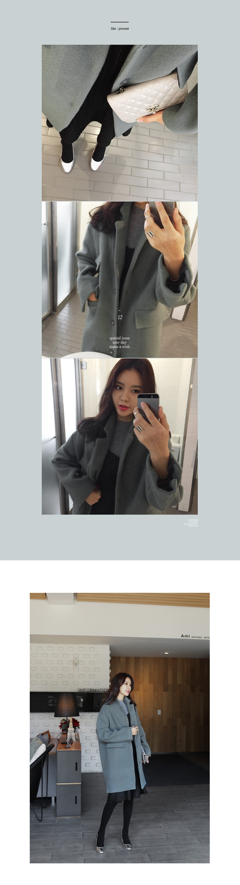 ピンストライプマーメイドワンピース・全2色 | DHOLIC | 詳細画像8