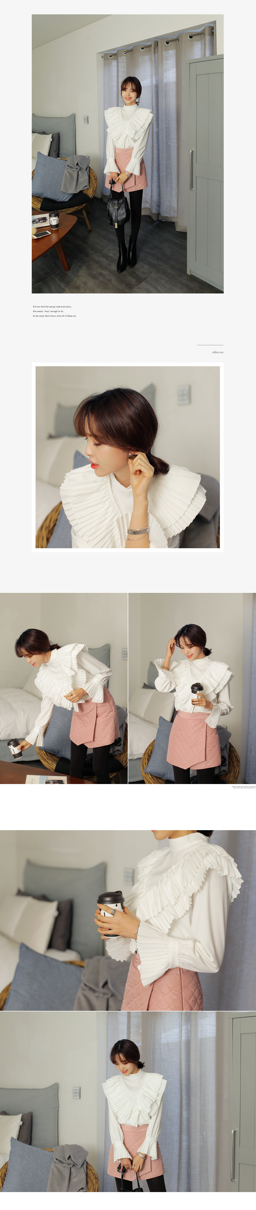 スリーブスリットノーカラーコート・全3色 | DHOLIC | 詳細画像6