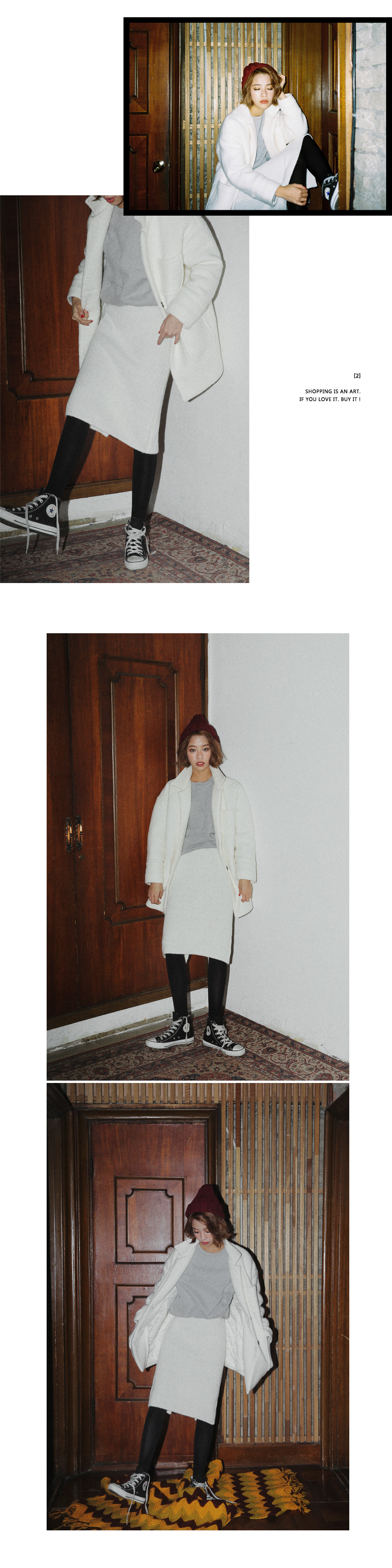 フラワーレーススリーブ裏起毛スウェットプルオーバー・全3色 | DHOLIC | 詳細画像13