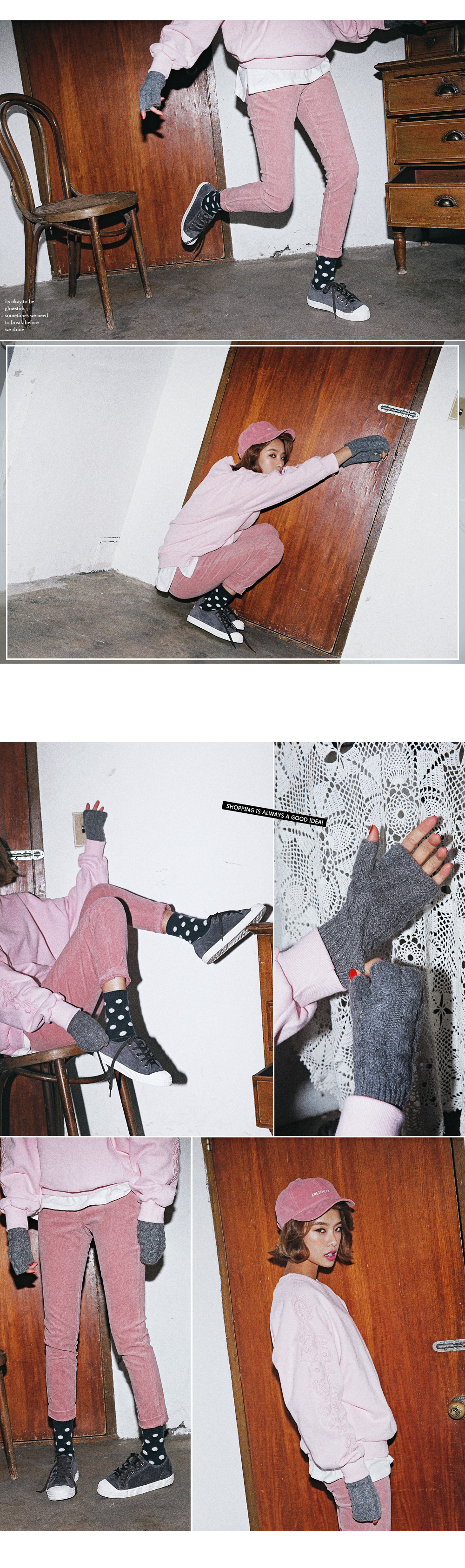 フラワーレーススリーブ裏起毛スウェットプルオーバー・全3色 | DHOLIC | 詳細画像5