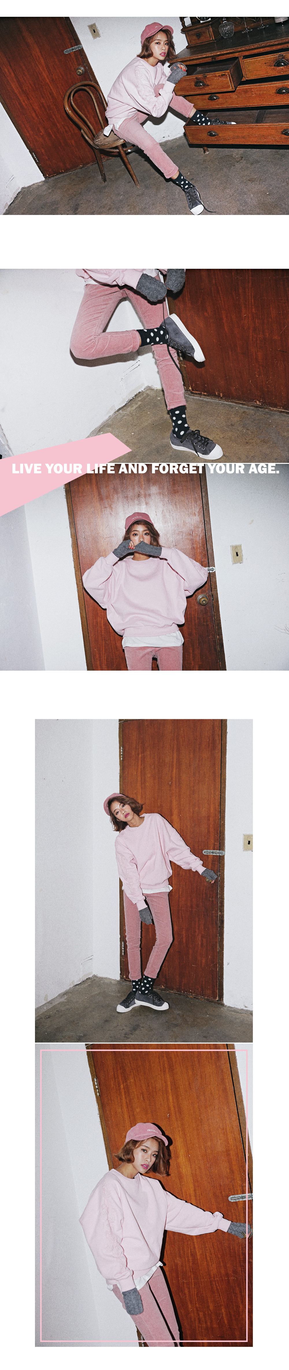 フラワーレーススリーブ裏起毛スウェットプルオーバー・全3色 | DHOLIC | 詳細画像6