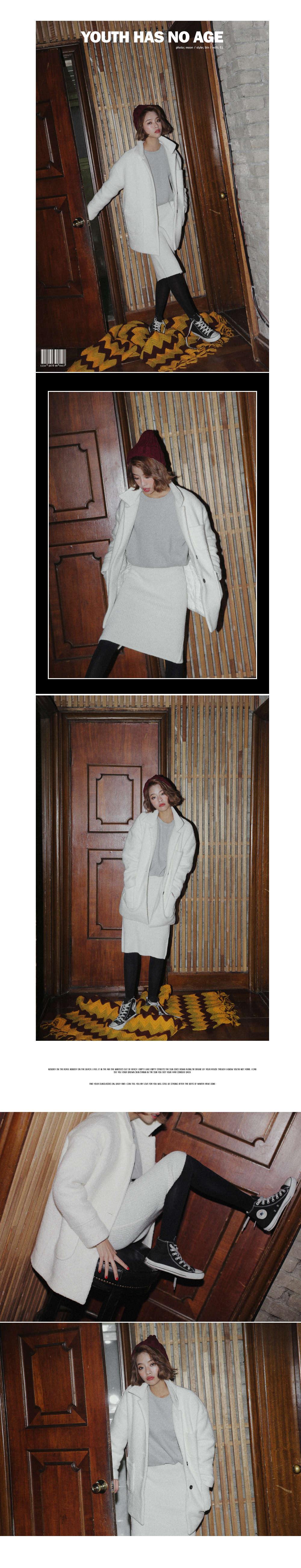 フラワーレーススリーブ裏起毛スウェットプルオーバー・全3色 | DHOLIC | 詳細画像9