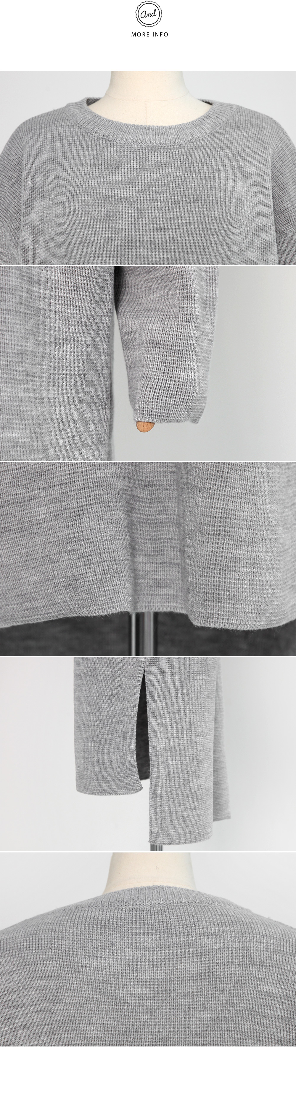 ミラノリブスリットニットワンピース・全5色 | DHOLIC | 詳細画像13