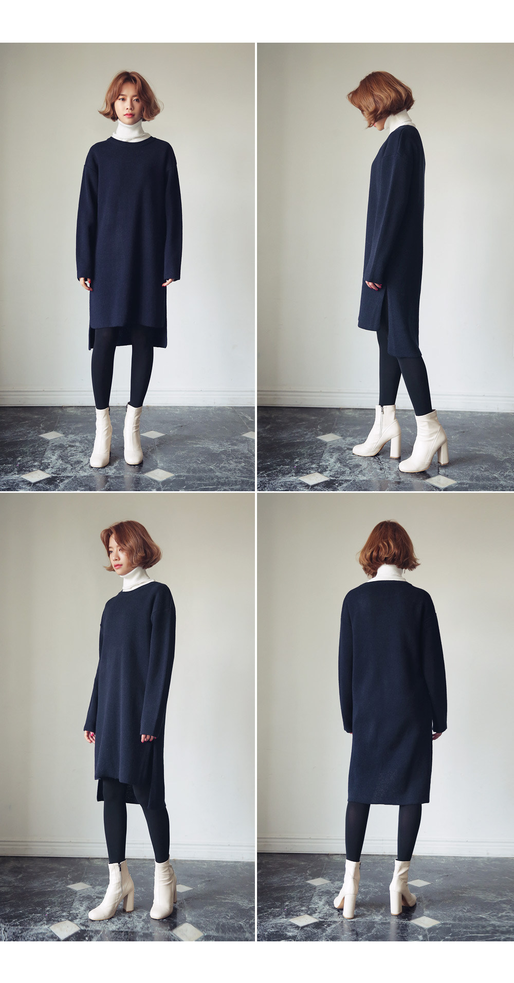 ミラノリブスリットニットワンピース・全5色 | DHOLIC | 詳細画像12