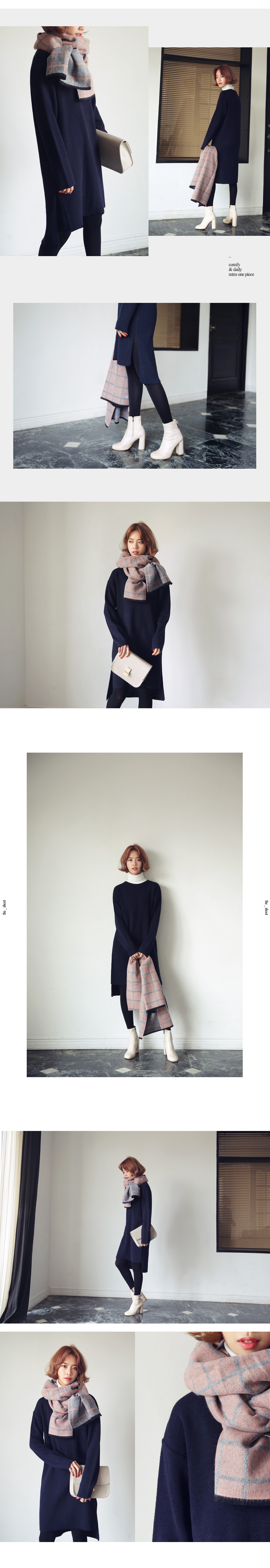 ミラノリブスリットニットワンピース・全5色 | DHOLIC | 詳細画像3