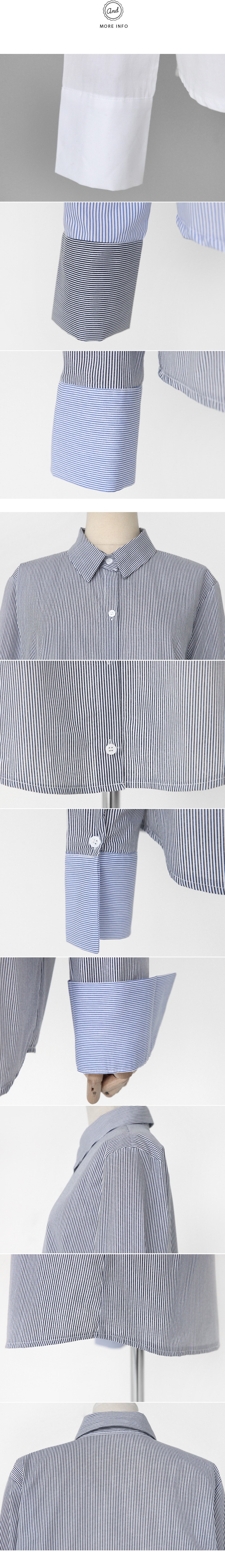 ビッグカフスコットンシャツ・全3色 | DHOLIC | 詳細画像15