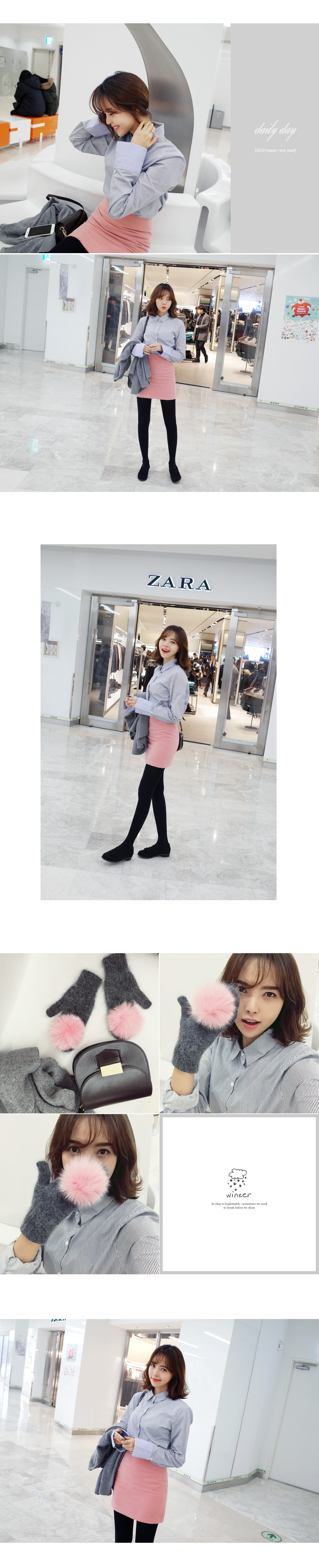 ビッグカフスコットンシャツ・全3色 | DHOLIC | 詳細画像2