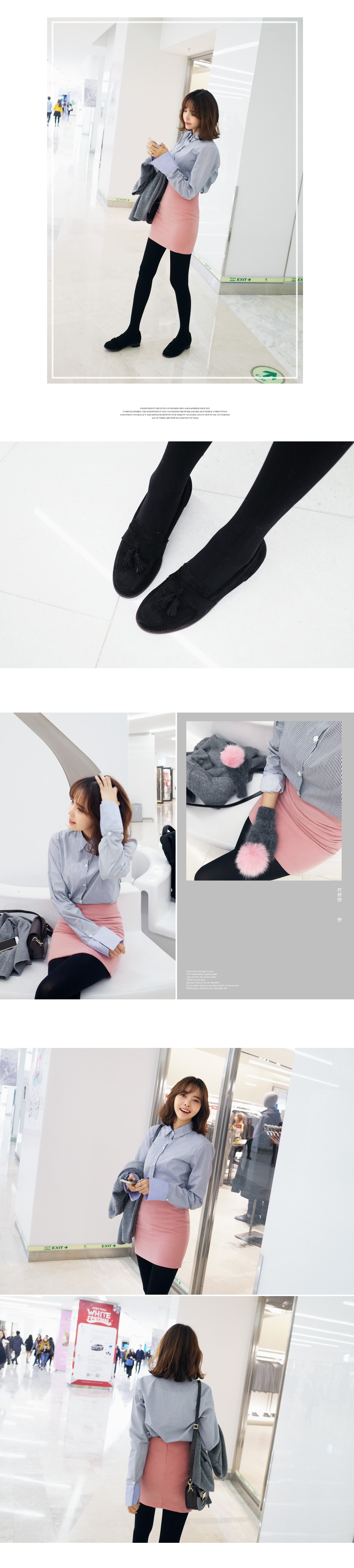 ビッグカフスコットンシャツ・全3色 | DHOLIC | 詳細画像4