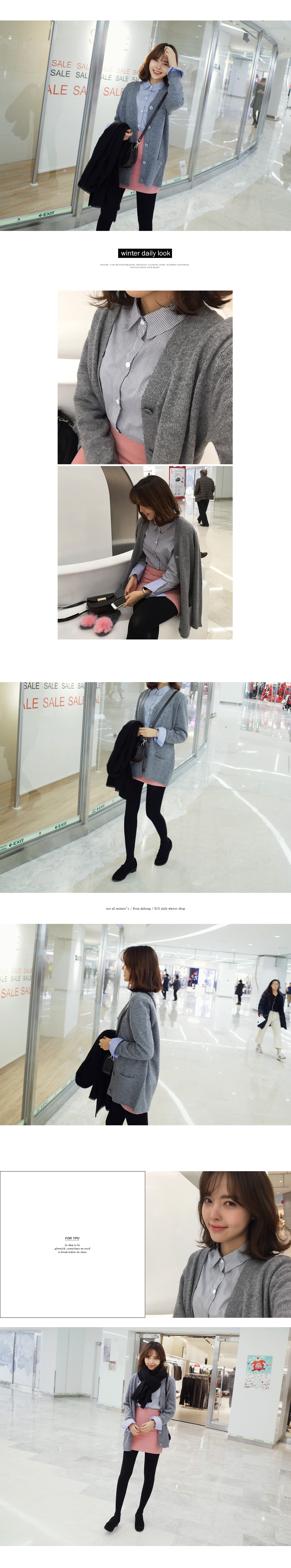 ビッグカフスコットンシャツ・全3色 | DHOLIC | 詳細画像5