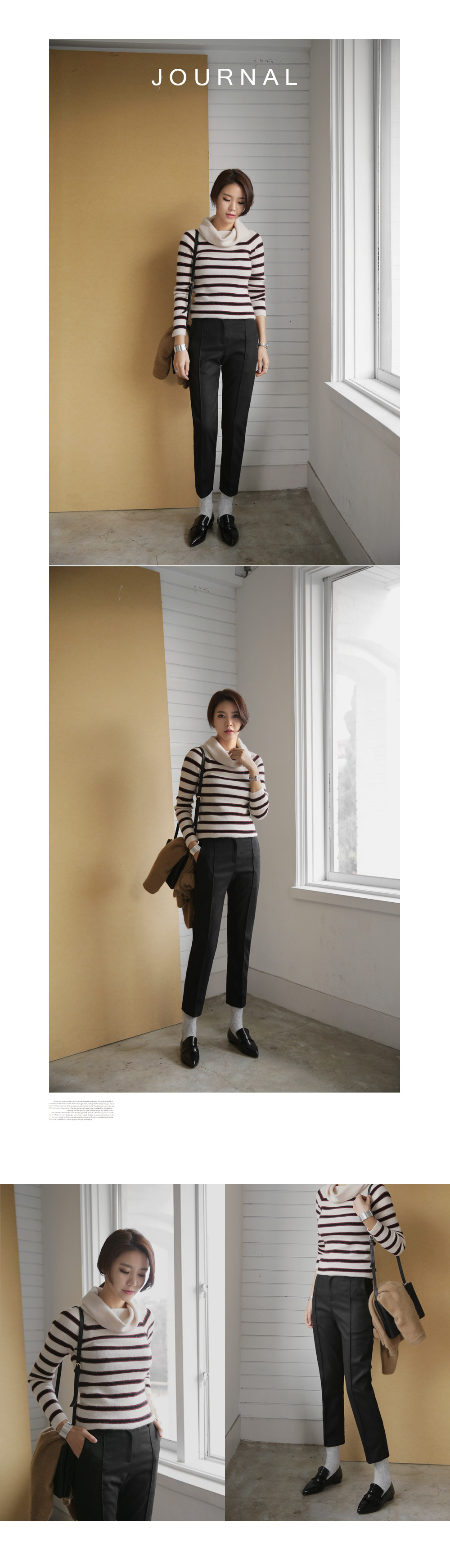 アンゴラ混ラウンドネックニットカーディガン・全5色 | DHOLIC | 詳細画像7