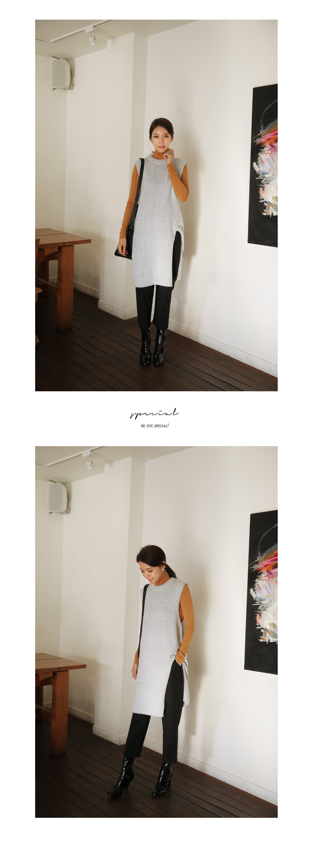 レースアップポイントウールロングコート・全2色 | DHOLIC | 詳細画像13