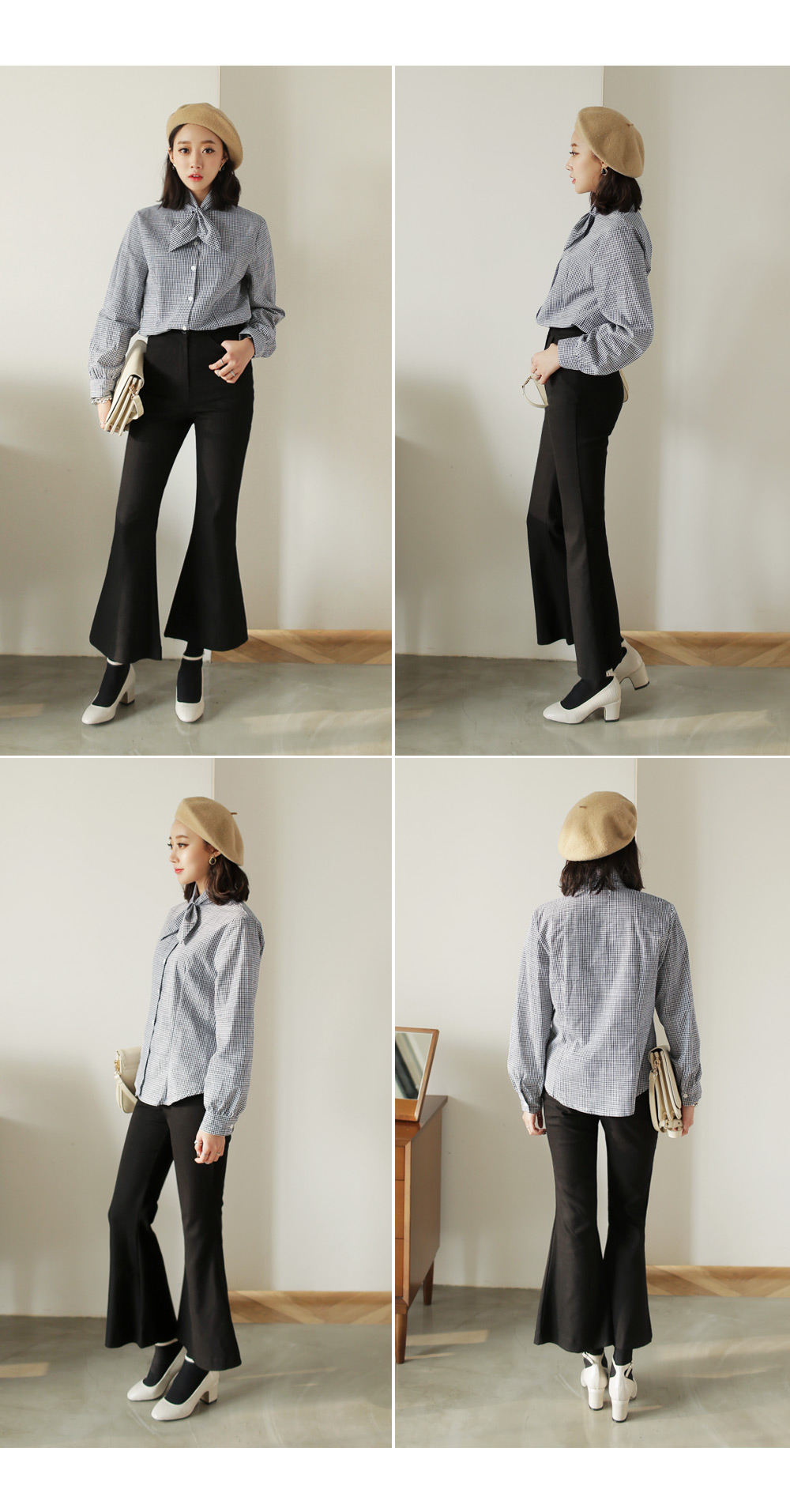 スカーフネック2TYPEブラウス・全3色 | DHOLIC | 詳細画像13