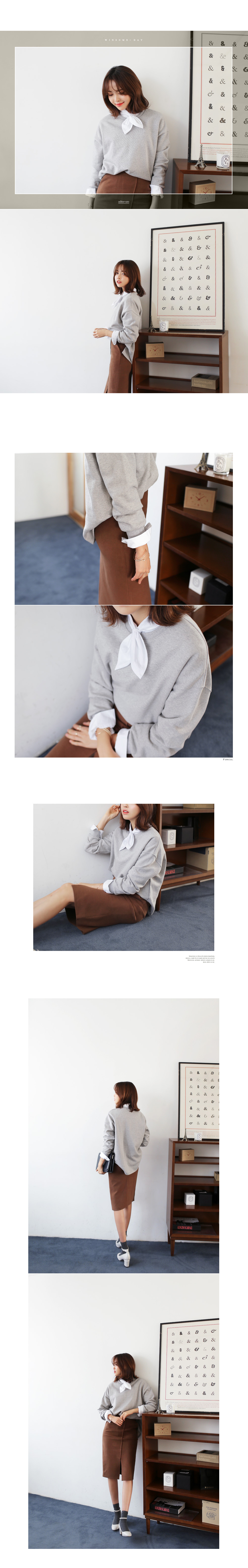 スカーフネック2TYPEブラウス・全3色 | DHOLIC | 詳細画像8