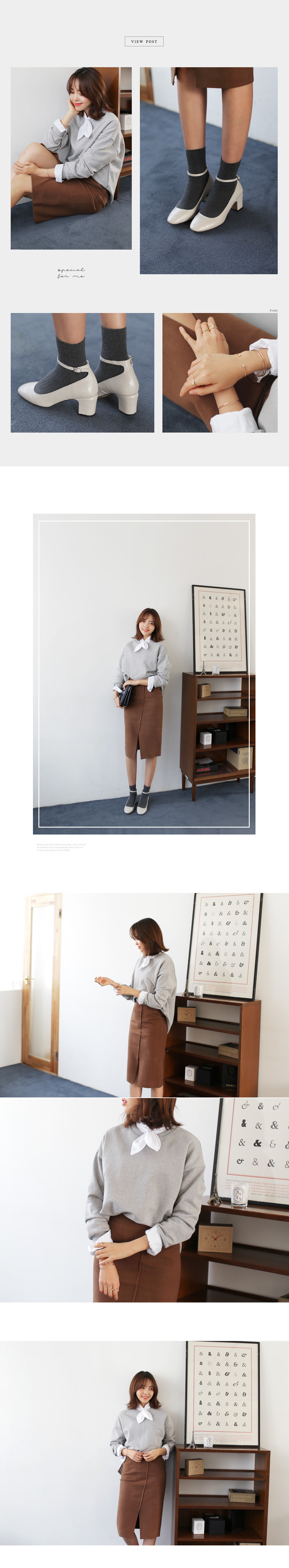 スカーフネック2TYPEブラウス・全3色 | DHOLIC | 詳細画像10