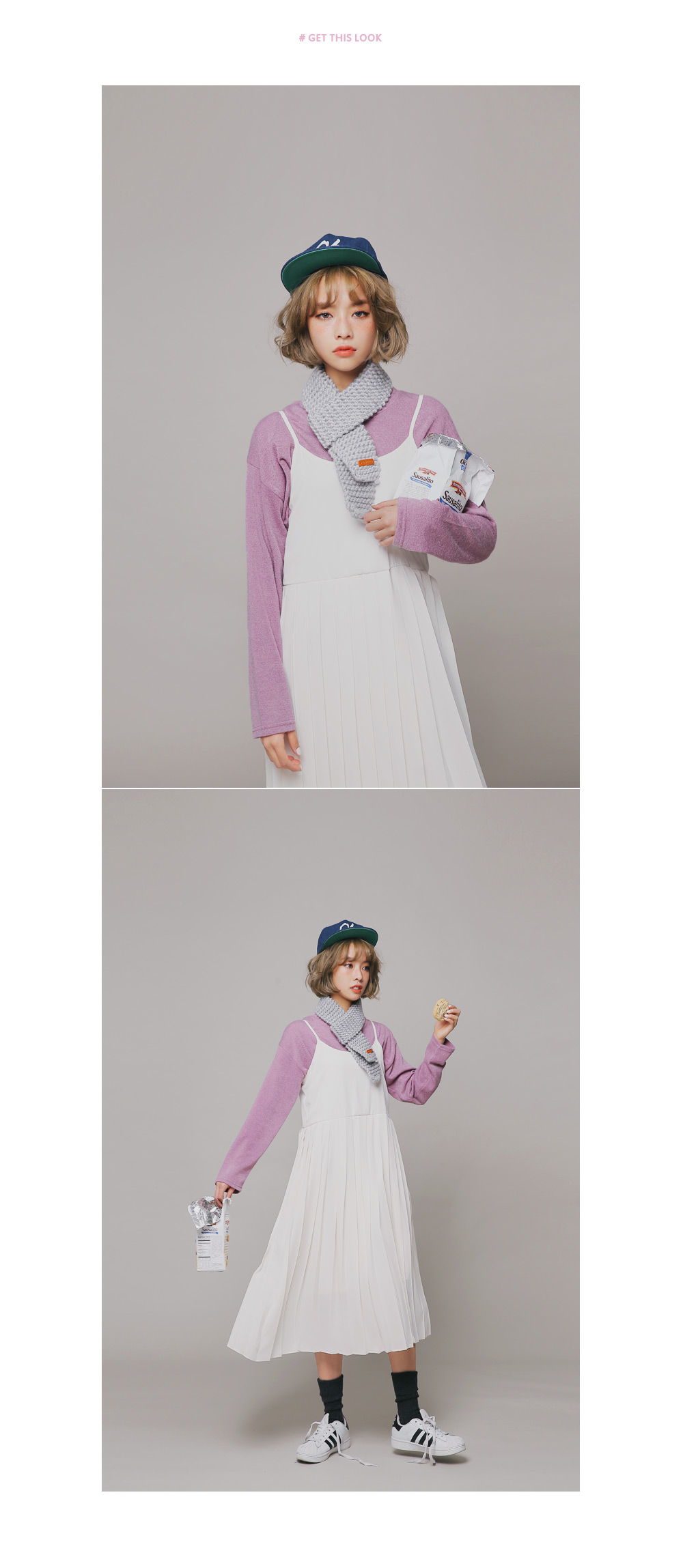 キャミソールプリーツワンピース・全3色 | DHOLIC | 詳細画像12