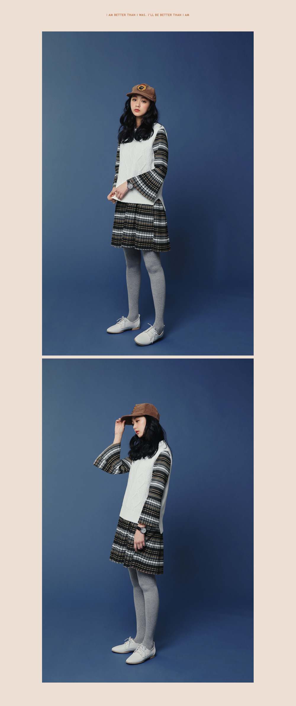 エスニックパターンプリーツワンピース・全2色 | DHOLIC | 詳細画像5